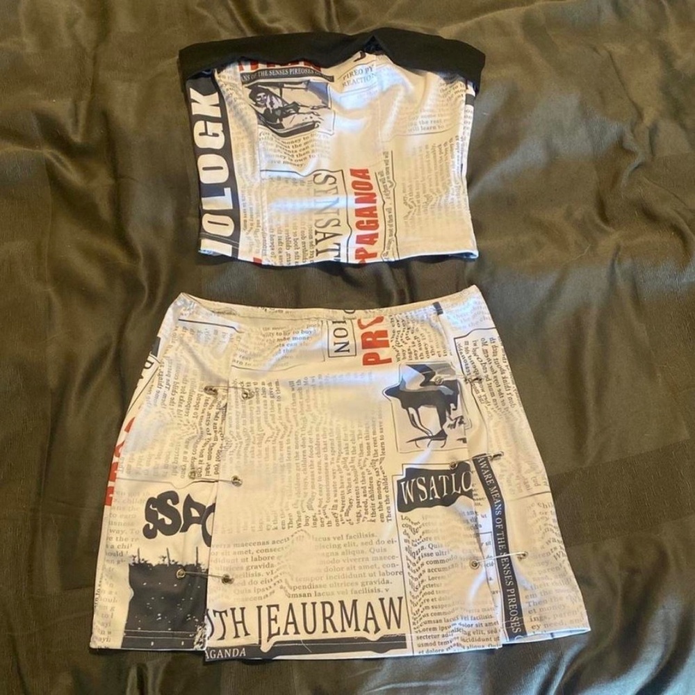 Newspaper set 🗞📸🖤🌉